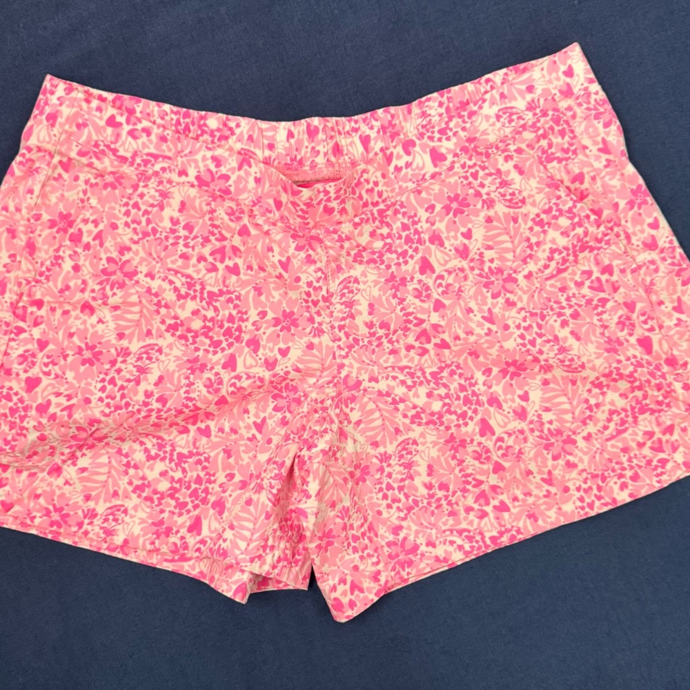 Lilly Pulitzer Pink Shandy Invest A Gator 5” shorts